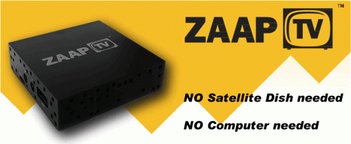 ZAAPTV HD709 - New 2018 Model