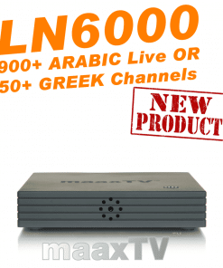 MAAXTV LN6000 IPTV Receiver with 3 Years Content Service