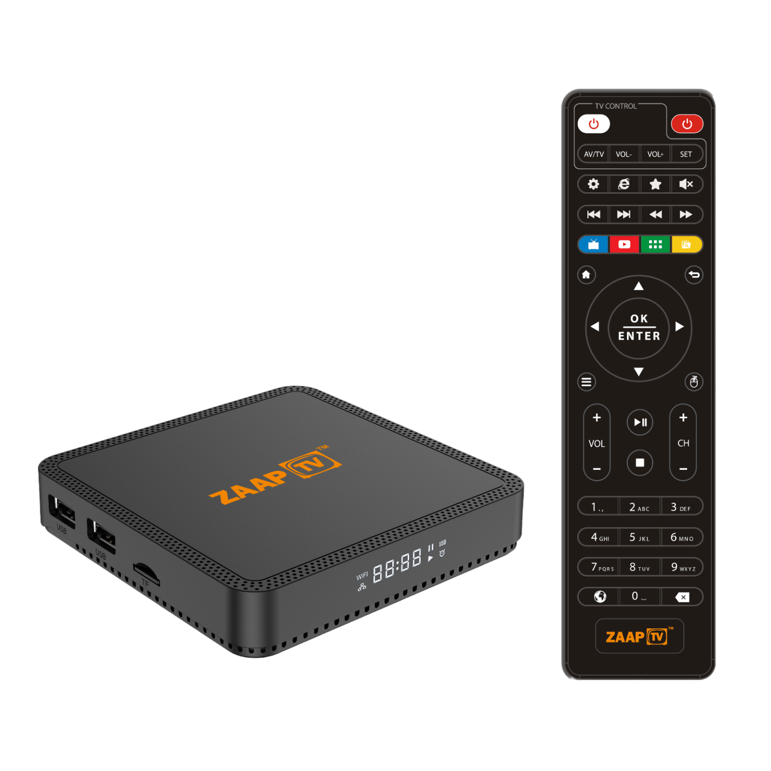 GlobeTV.com.au - ZAAPTV HD909 IPTV Receiver Set Top Box for ARABIC TV Channels & Greek TV Channels